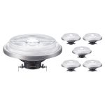 Flerpack 6x Philips MASTER LED Spot G53 AR111 10.8W 620lm 40D - 930 Varm Vit | Bästa färgåtergivning - Dimbar - Ersättare 50W