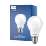 Philips MASTER LED Lampa Ultra Efficient E27 Päron Matt 5.2W 1095lm - 830 Varm Vit | Ersättare 75W