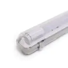 Noxion LED Allmänbruksarmatur Vattentät Armatur Poseidon V2.0 incl. 1x Noxion LED Rör T8 Standard Output 15W 1800lm - 865 Dagsljus | 120cm