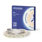 Noxion Led-Ljusslingor Naga 5 Meter IP20 SMD2835/240 24V 16W/m 940 /10mm/2m + DC Sladd