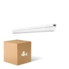 Flerpack 4x Ledvance LED Allmänbruksarmatur Linear Kompakt High Output 20W 2000lm - 840 Kallvit | 120cm