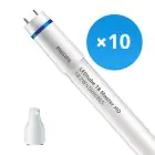 Flerpack 10x Philips LED Rör T8 MASTER (EM/Mains) High Output 18.2W 3100lm - 865 Dagsljus | 150cm - Ersättare 58W