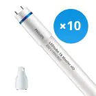 Flerpack 10x Philips LED Rör T8 MASTER (EM/Mains) High Output 8W 1050lm - 865 Dagsljus | 60cm - Ersättare 18W